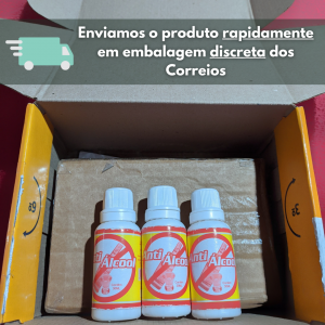 anti álcool em gotas