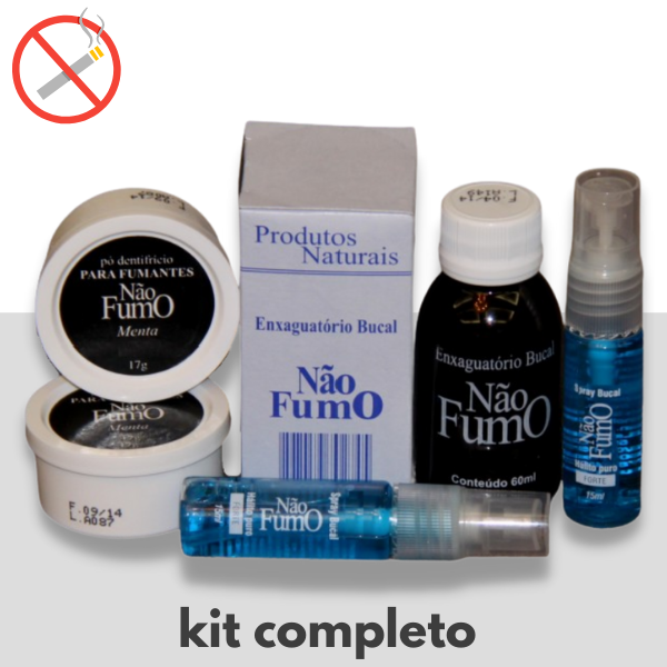 kit anti fumo para parar de fumar